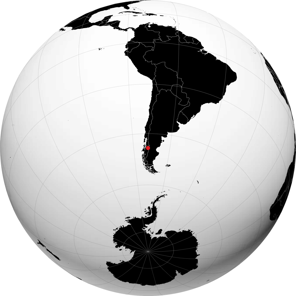 Coyhaique di globe