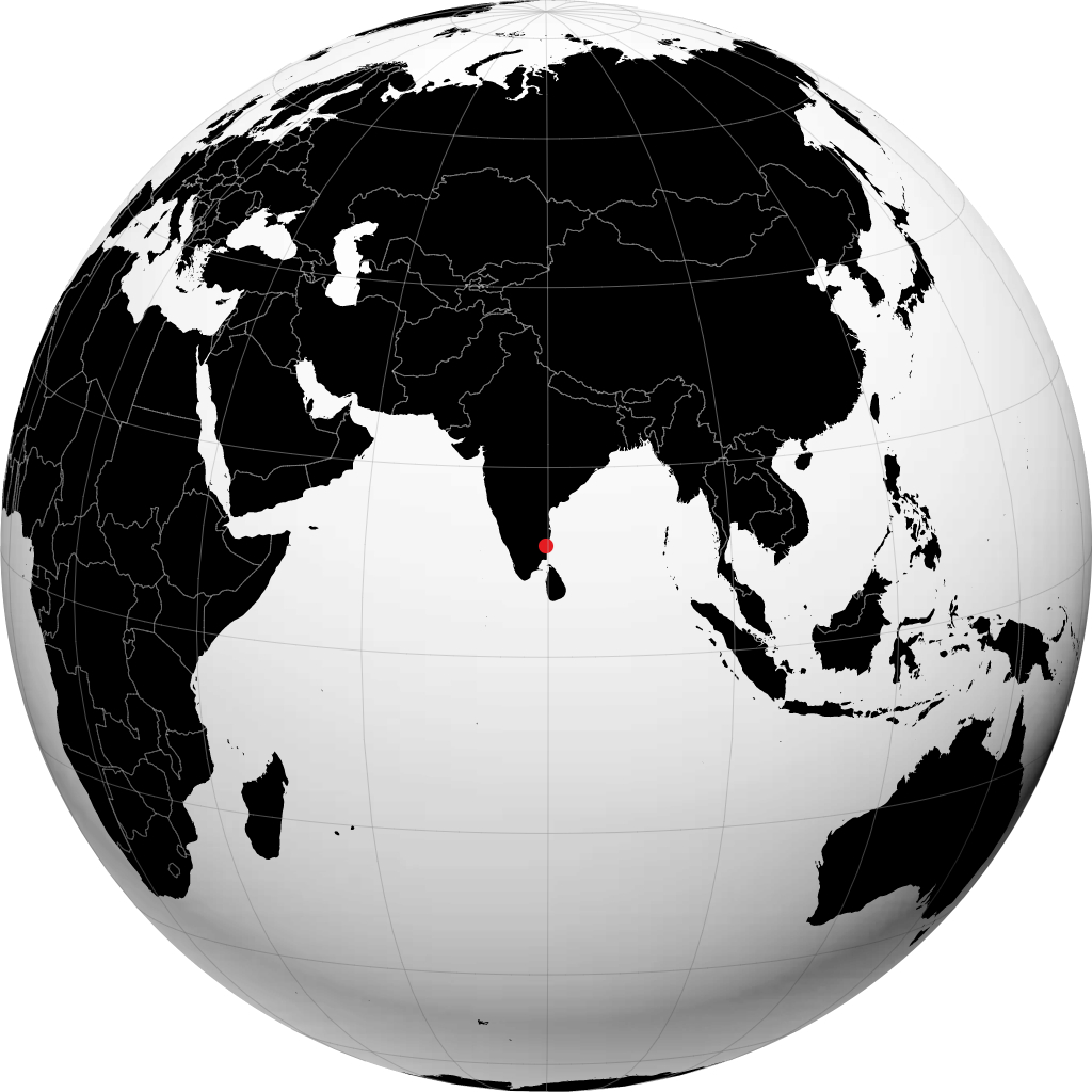Cuddalore di globe