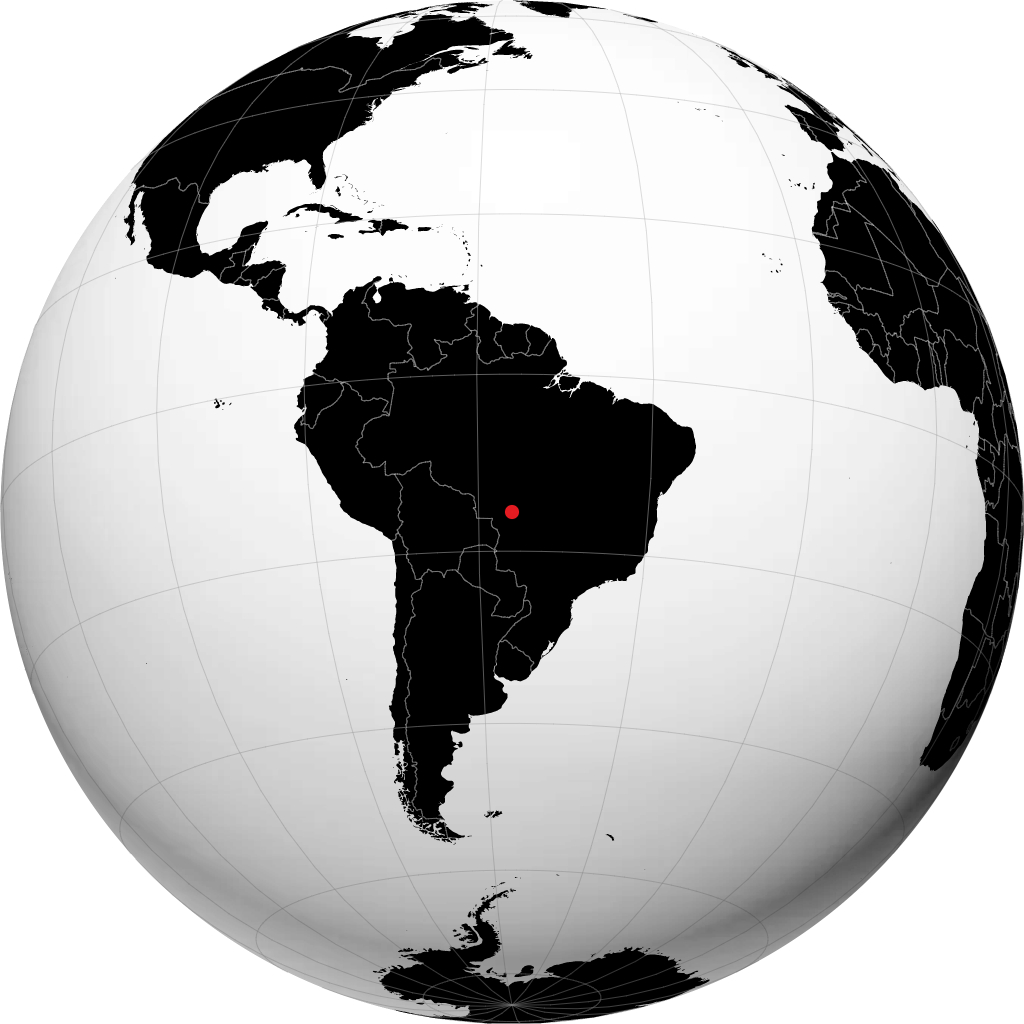 Cuiabá di globe