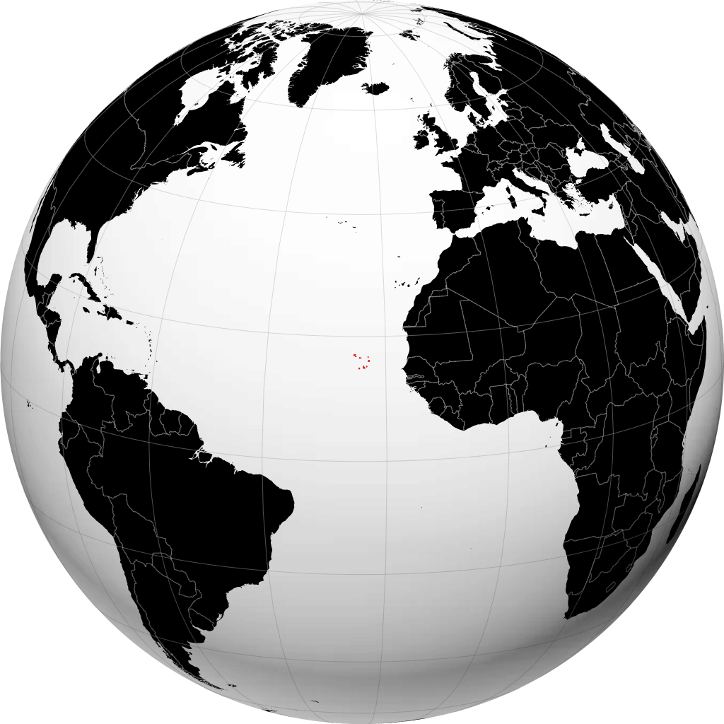 Tanjung Verde di globe