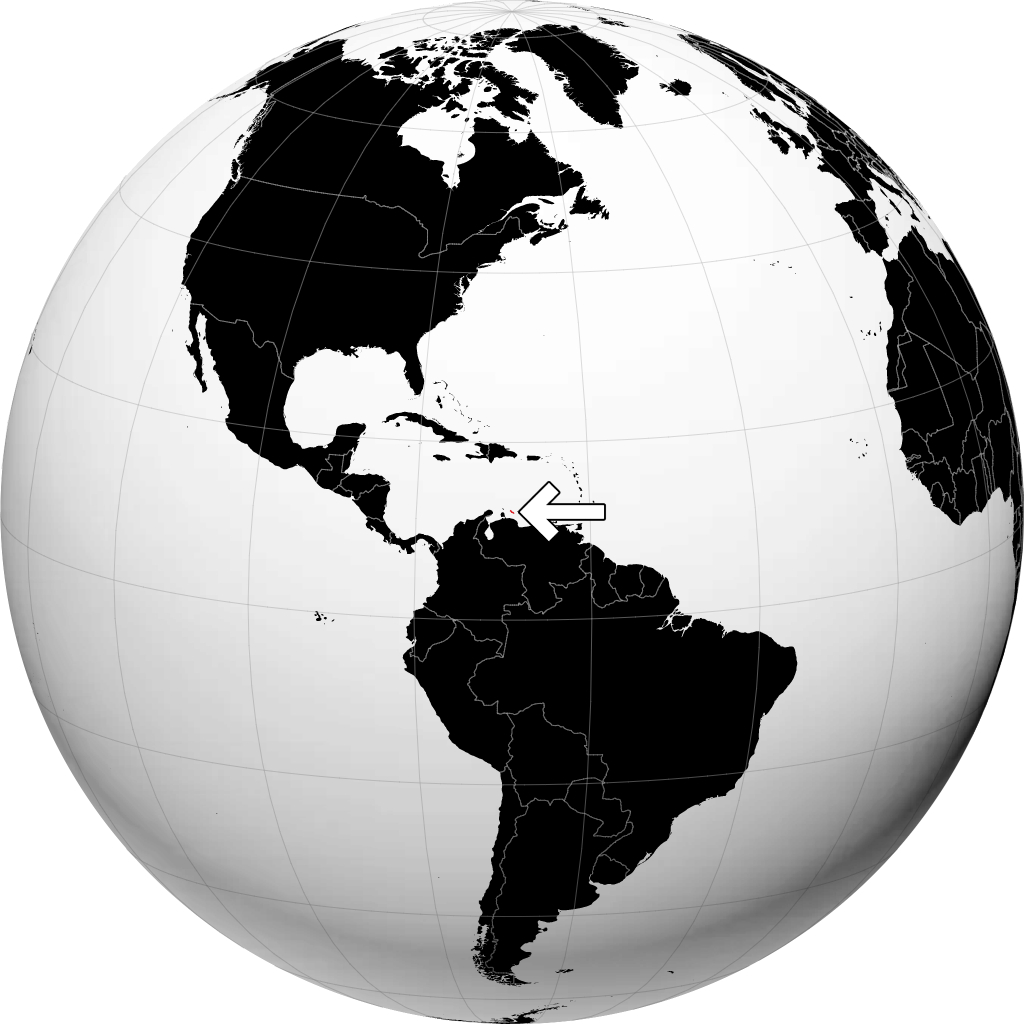 Curacao di globe