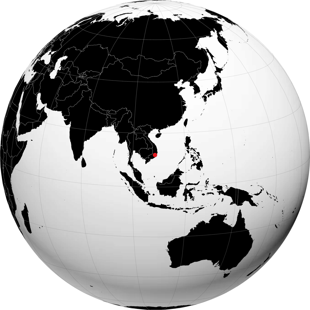 Da Lat di globe