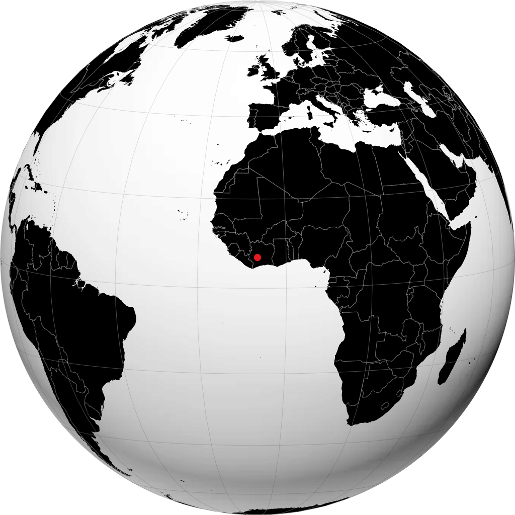 Daloa di globe