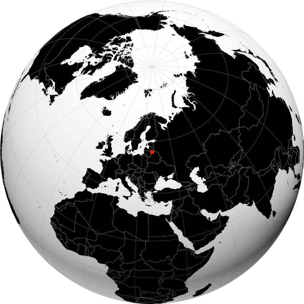 Daugavpils di globe