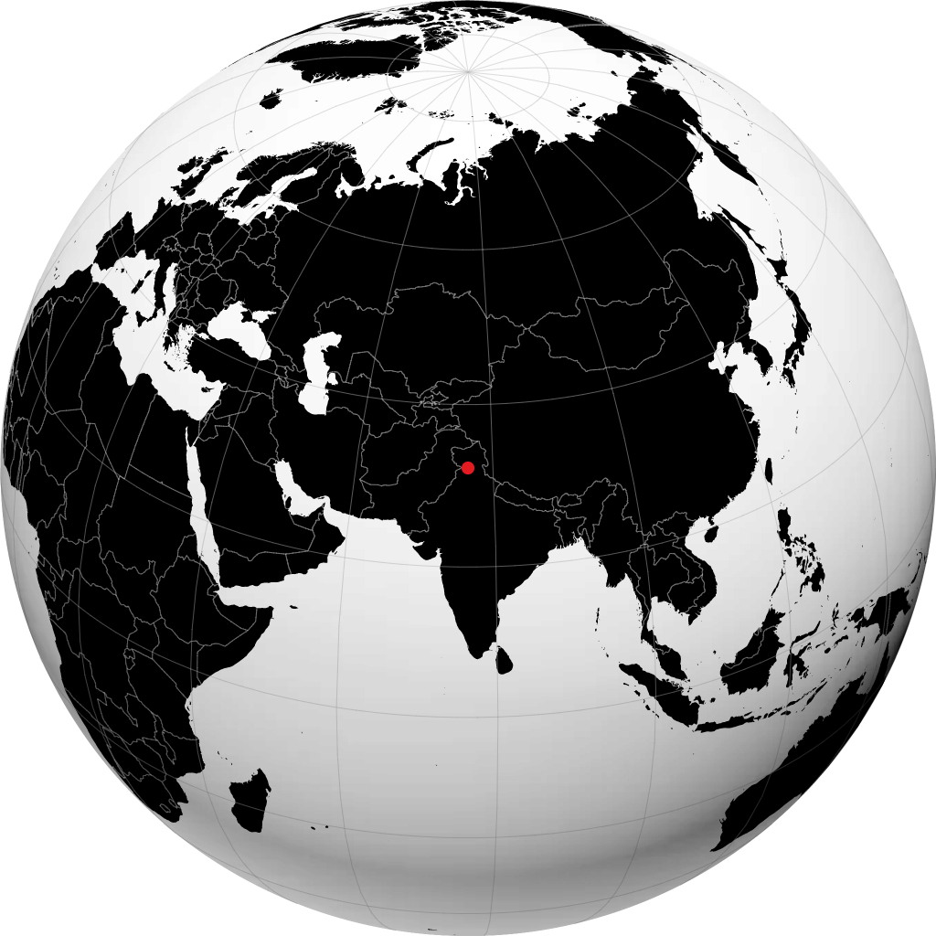 Dharamsala di globe