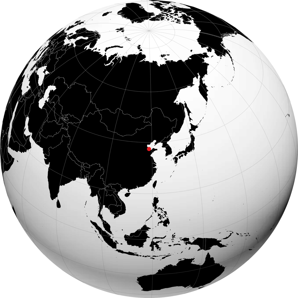 Dongying di globe