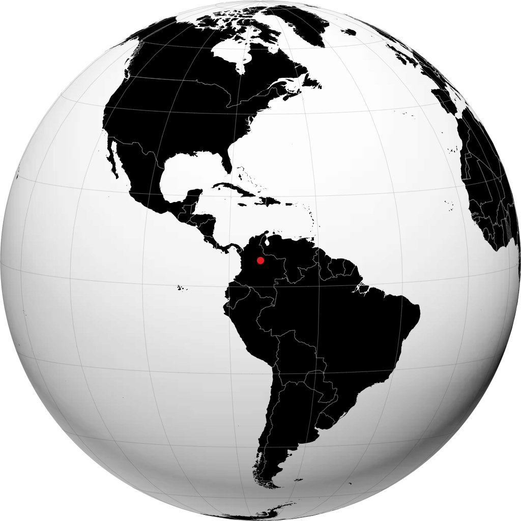 Duitama di globe