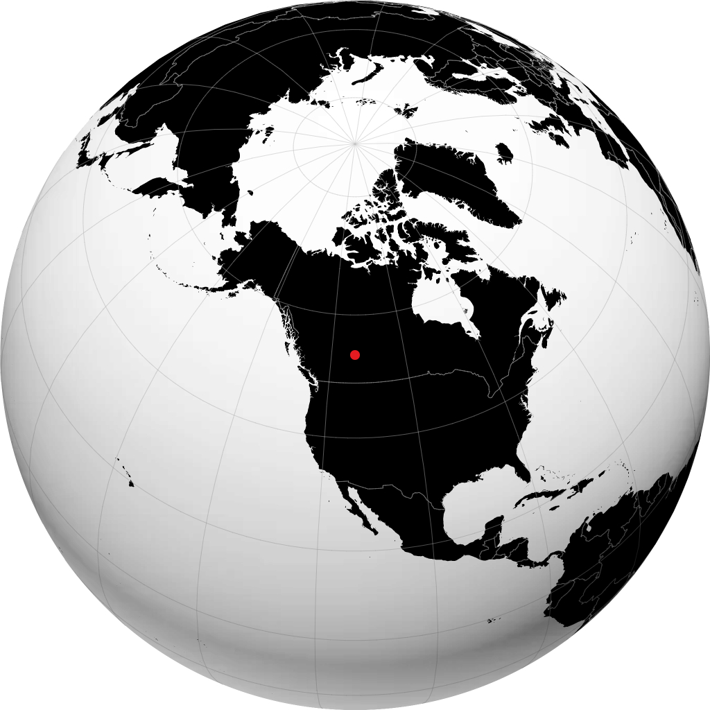 Edmonton di globe