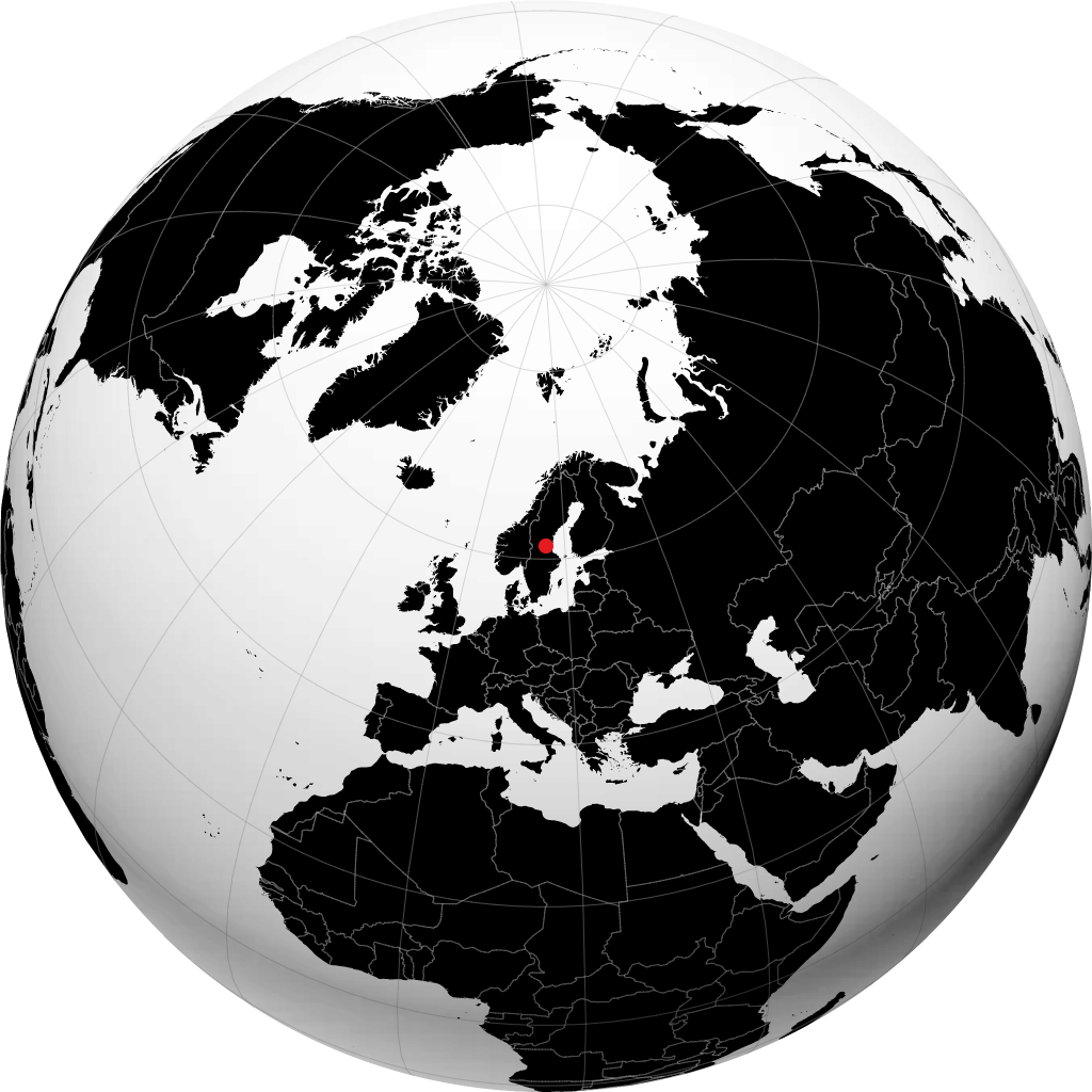 Edsbyn di globe