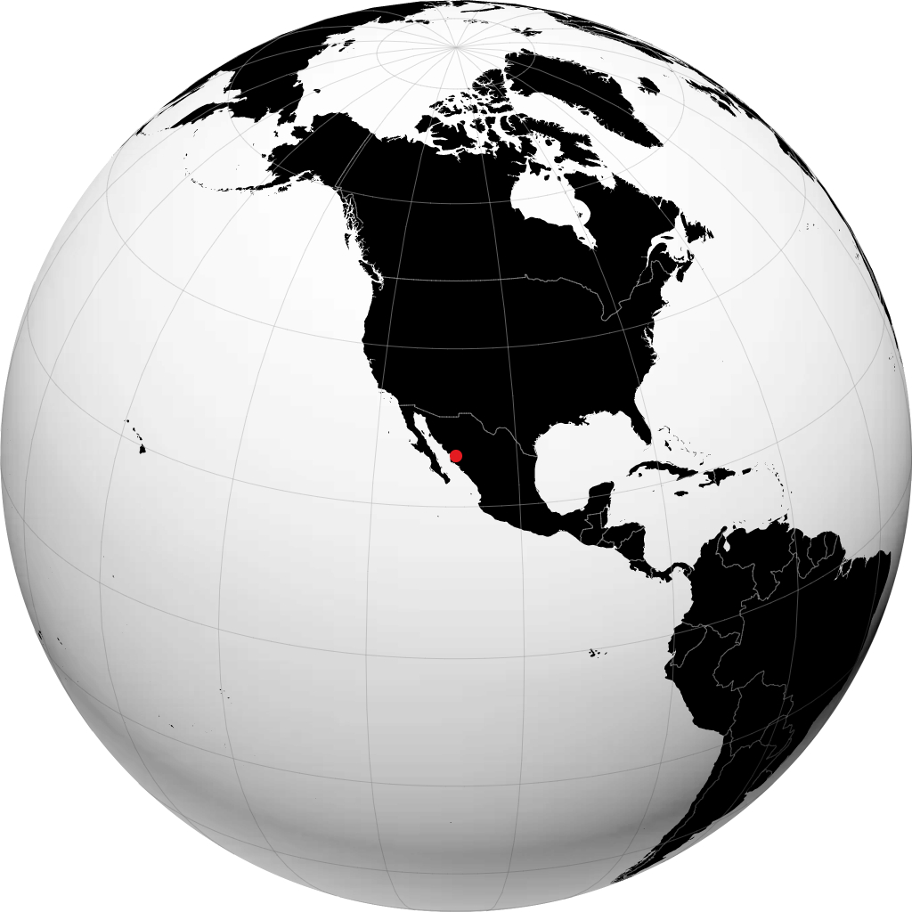El Fuerte di globe