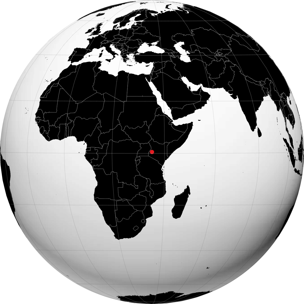 Eldoret di globe