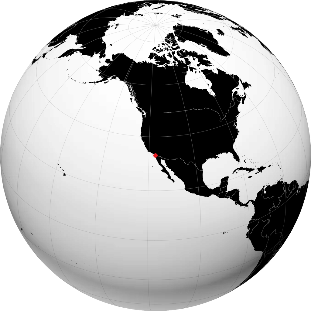 Escondido di globe