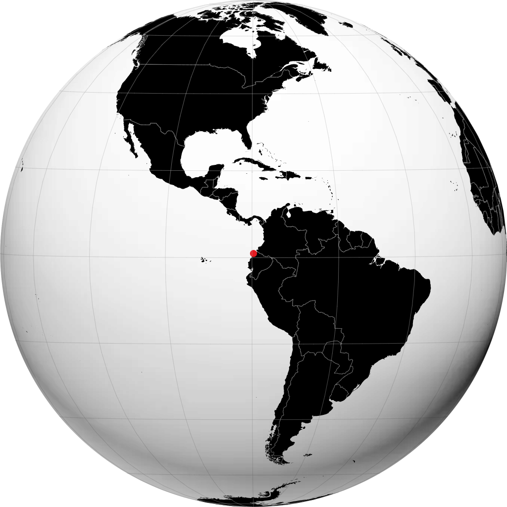 Esmeraldas di globe