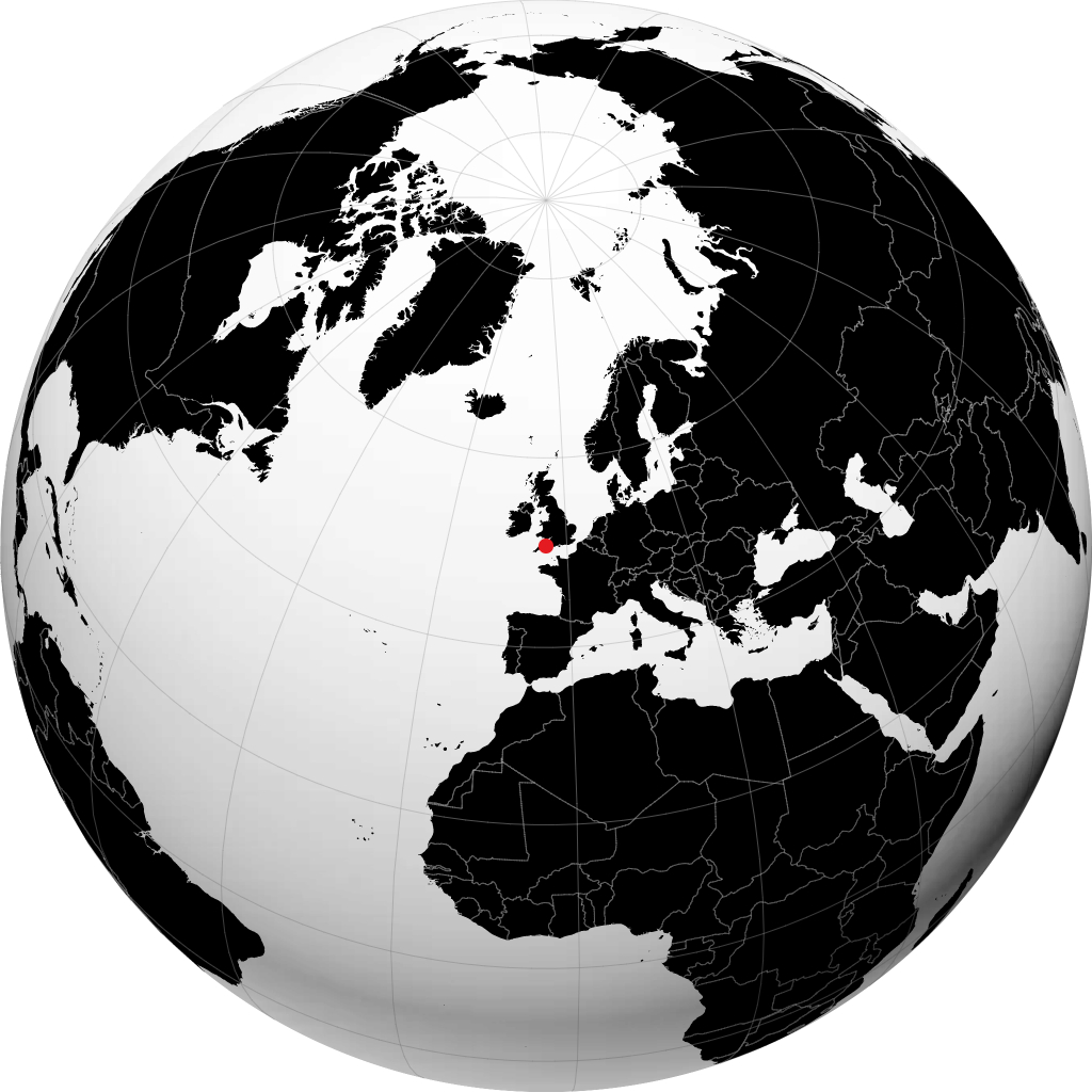 Exeter di globe