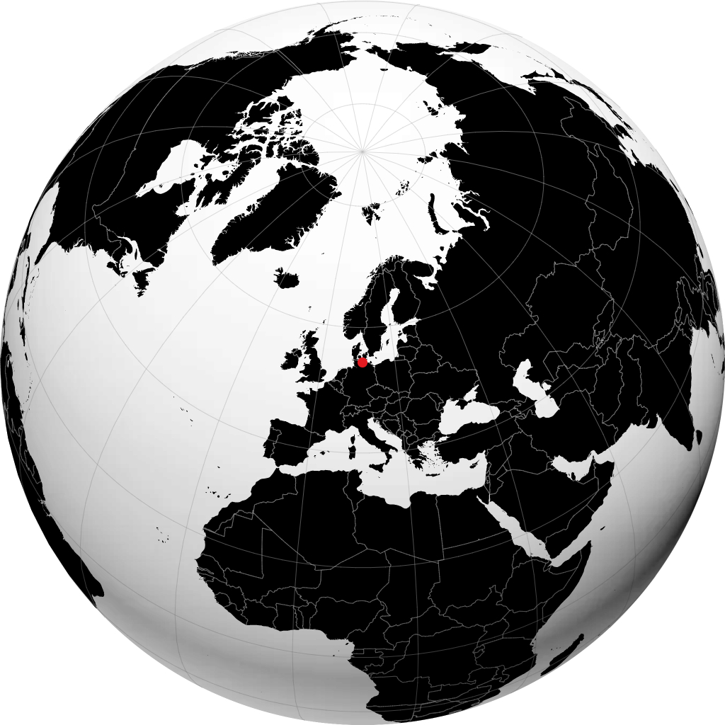 Fehmarn di globe