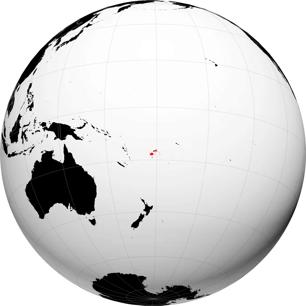Fiji di globe