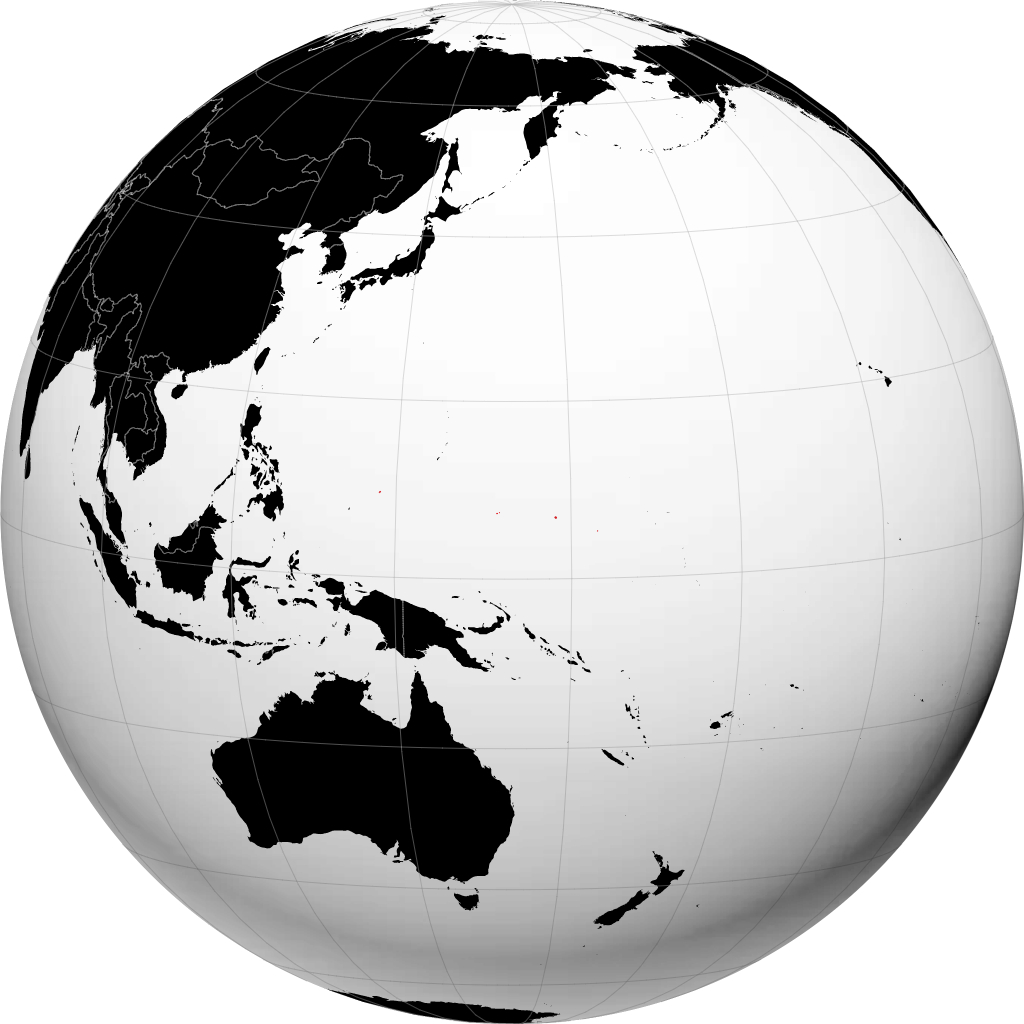 Mikronesia di globe