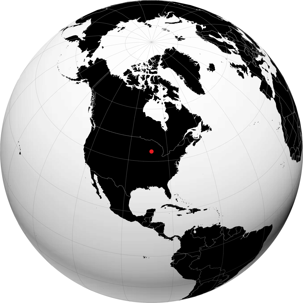 Fond du Lac di globe