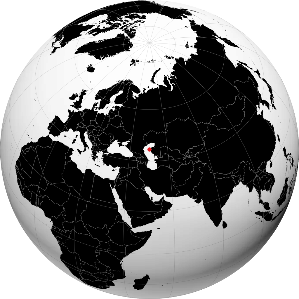Fort-Shevchenko di globe