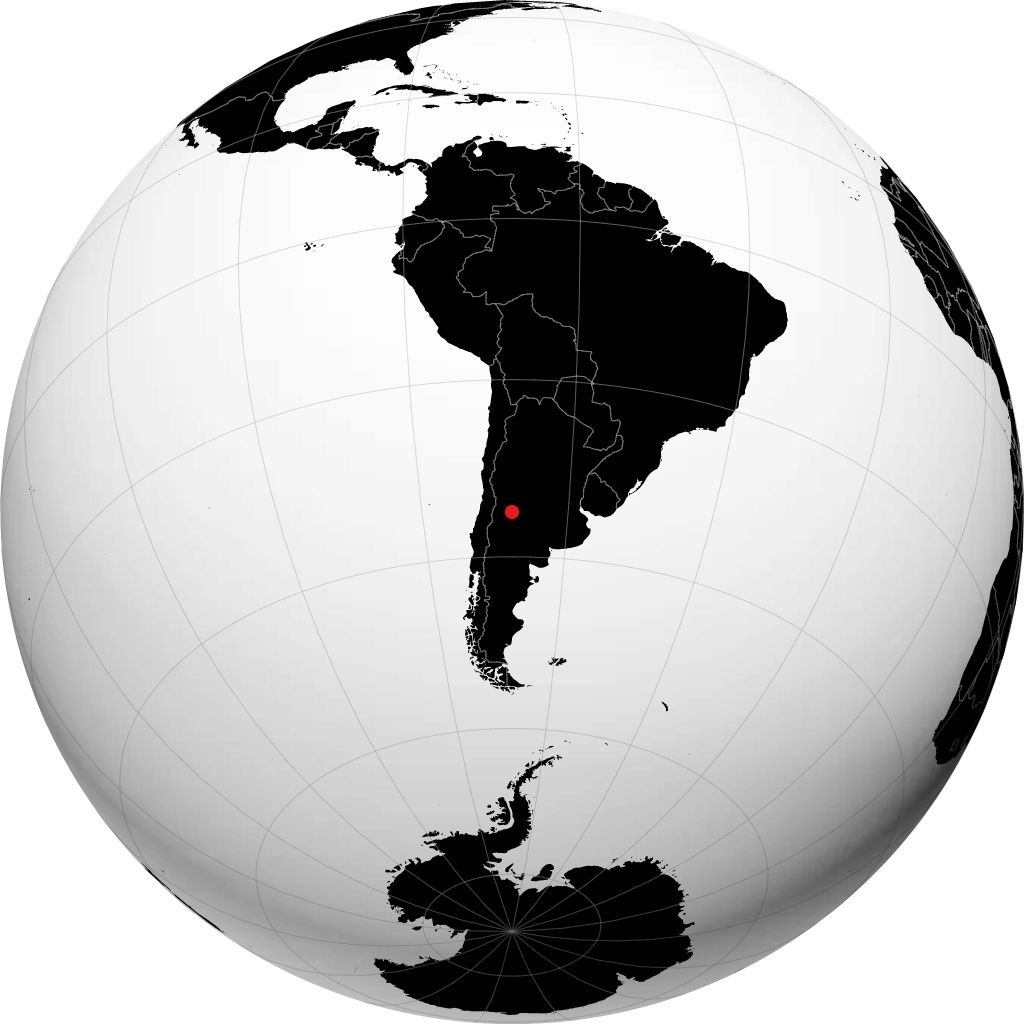 General Alvear di globe