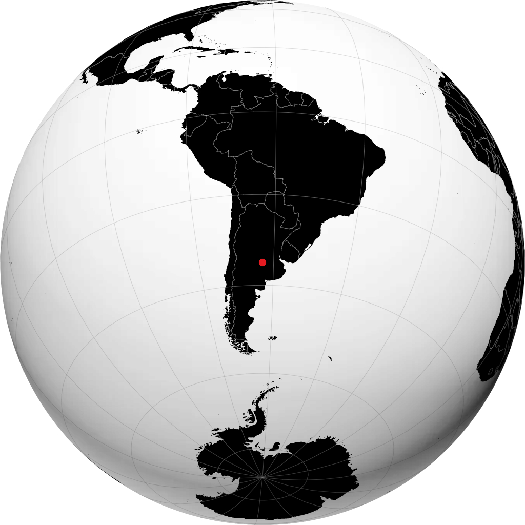 General Villegas di globe
