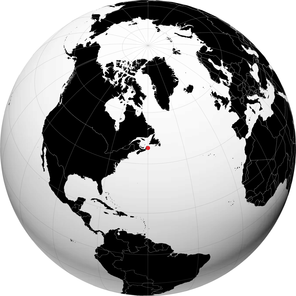 Glace Bay di globe