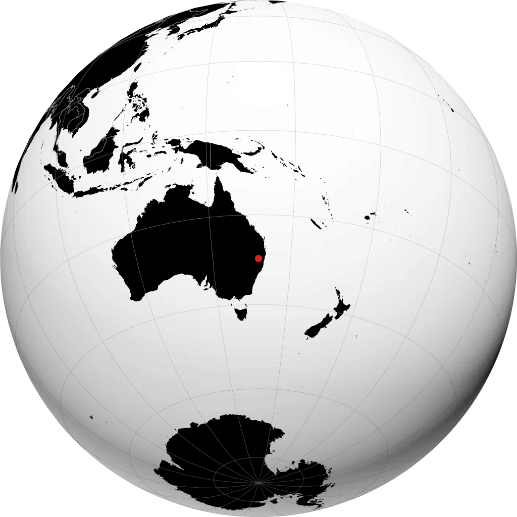 Glen Innes di globe