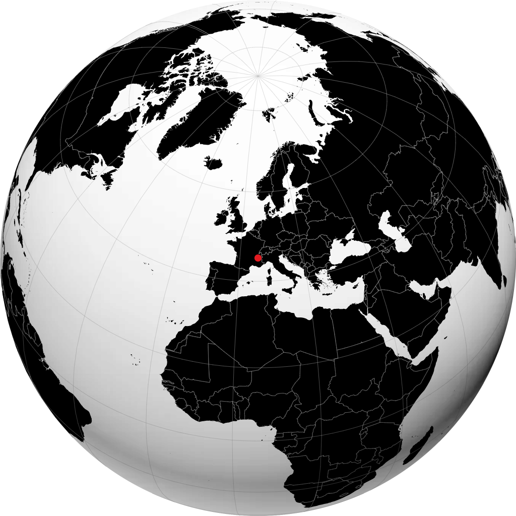 Grenoble di globe