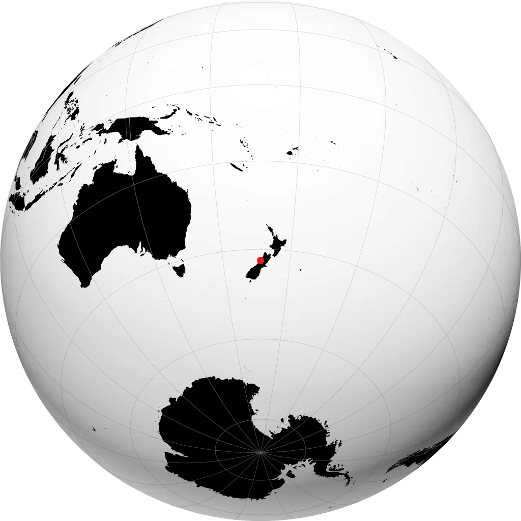 Greymouth di globe