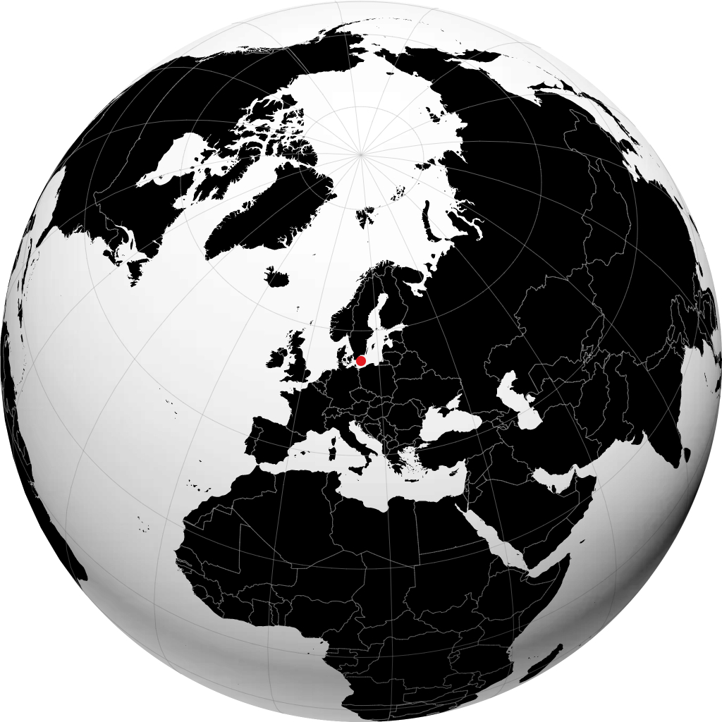 Gudhjem di globe