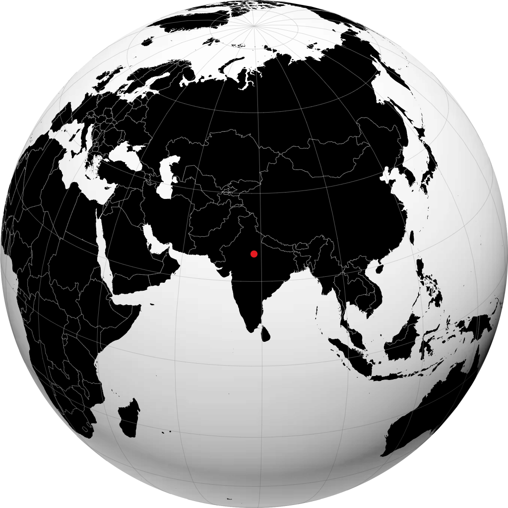 Gwalior di globe