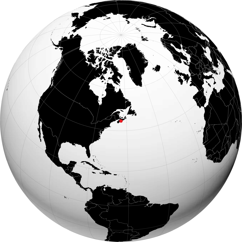 Halifax di globe