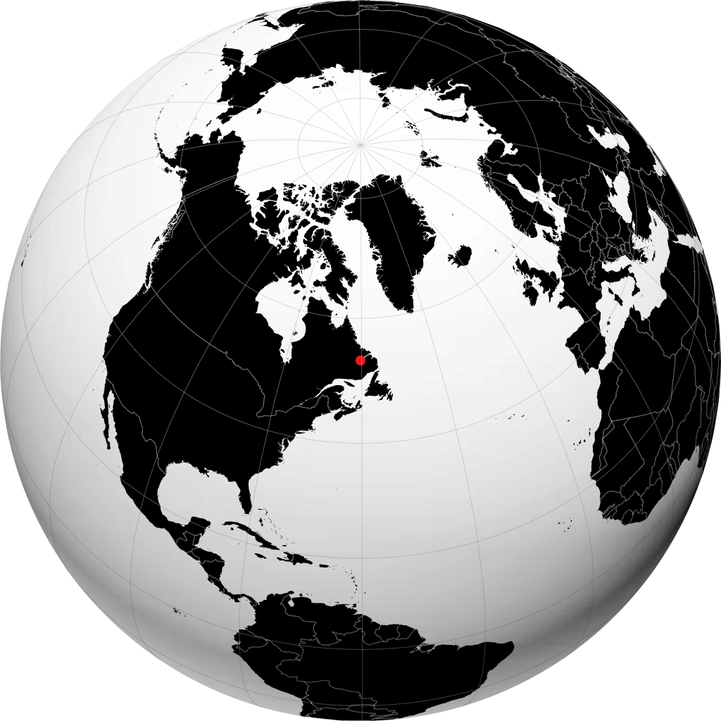 Happy Valley-Goose Bay di globe