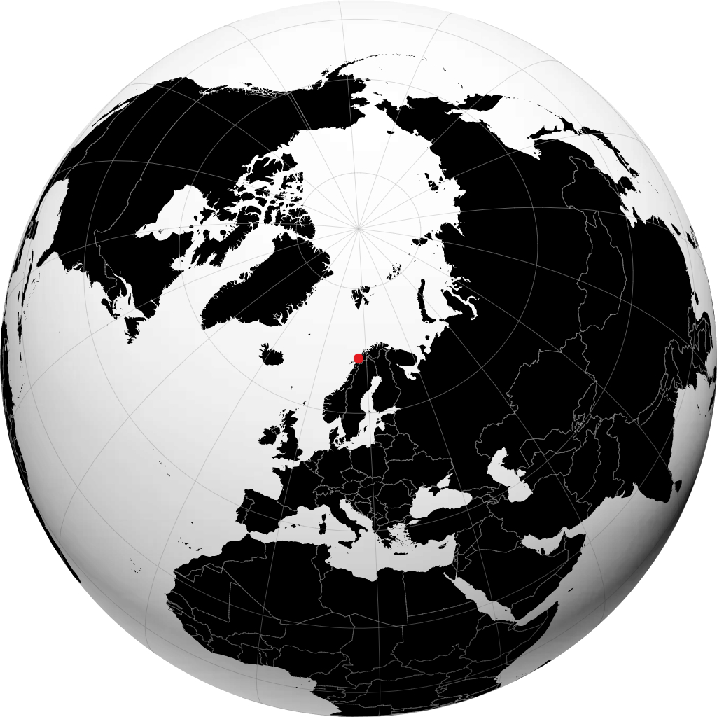 Harstad di globe