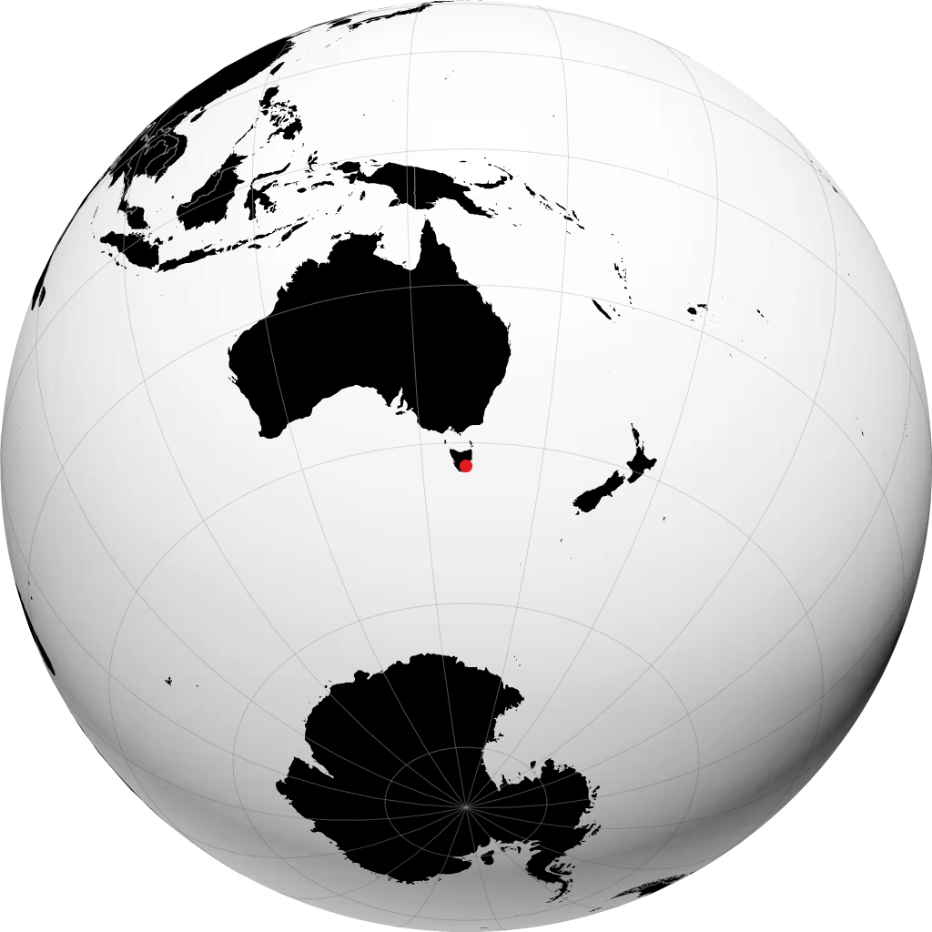 Hobart di globe