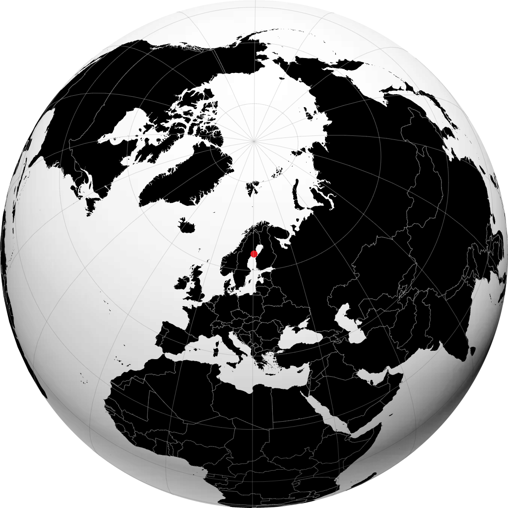 Holmsund di globe