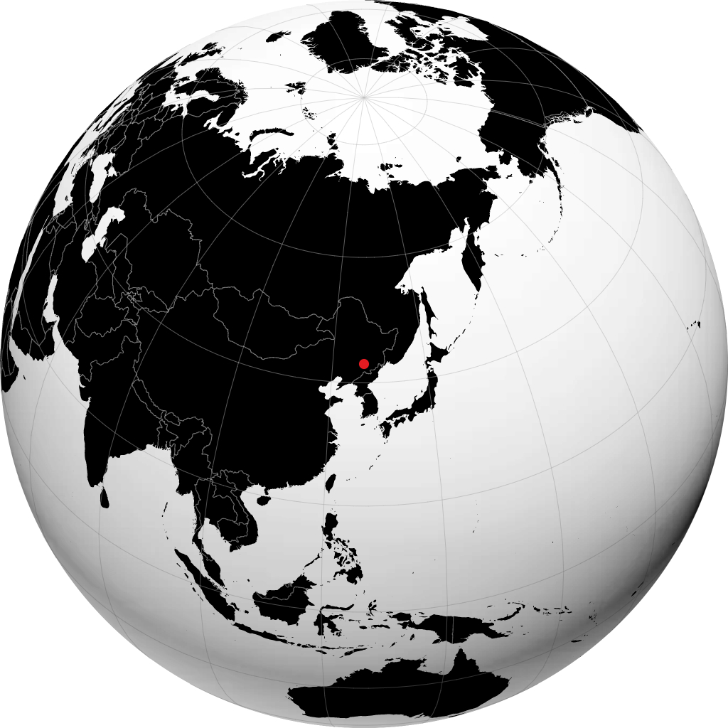 Huadian di globe