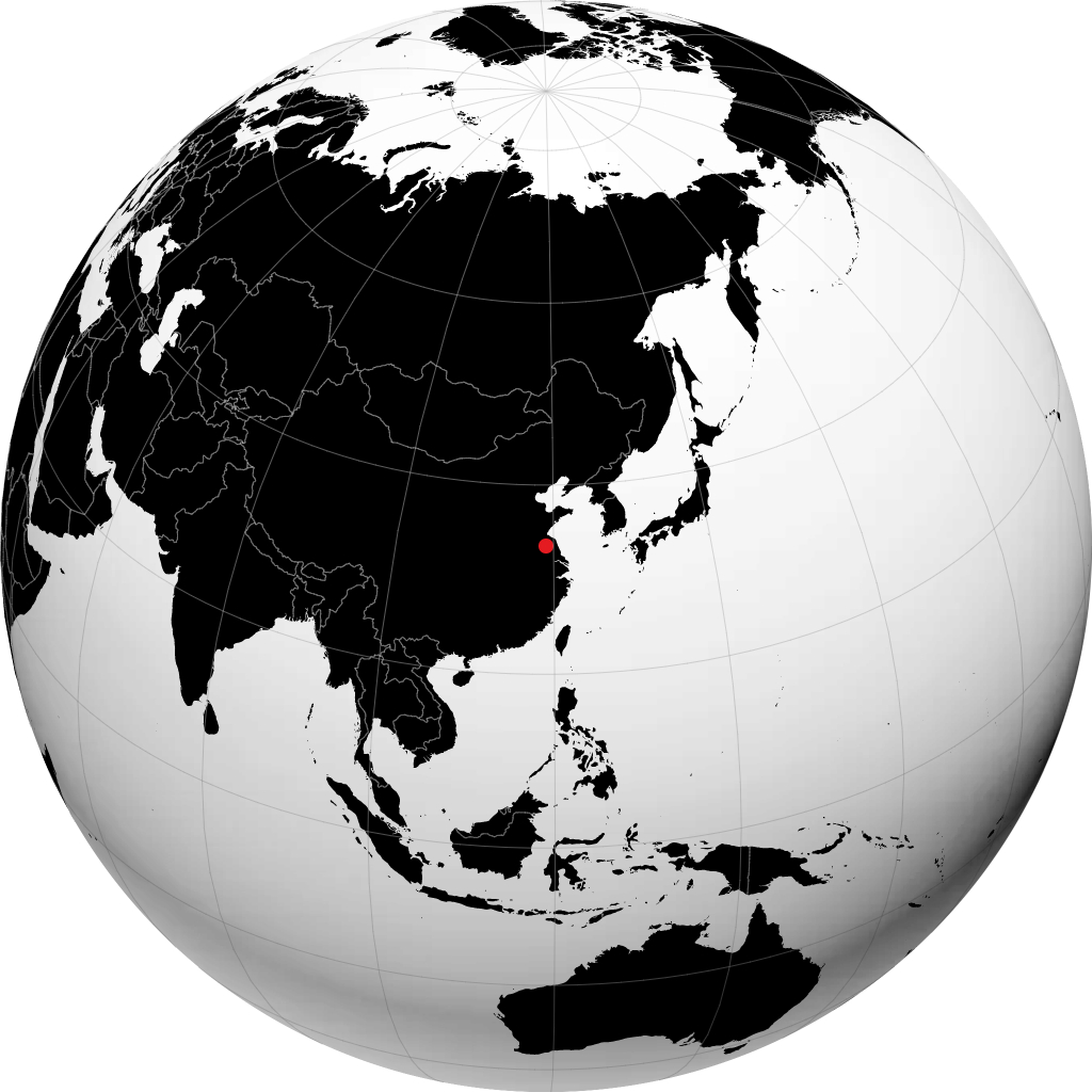 Huai'an di globe
