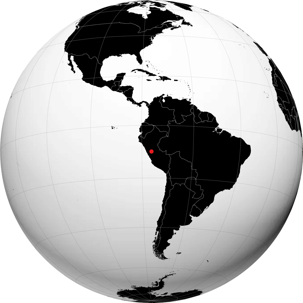 Huánuco di globe
