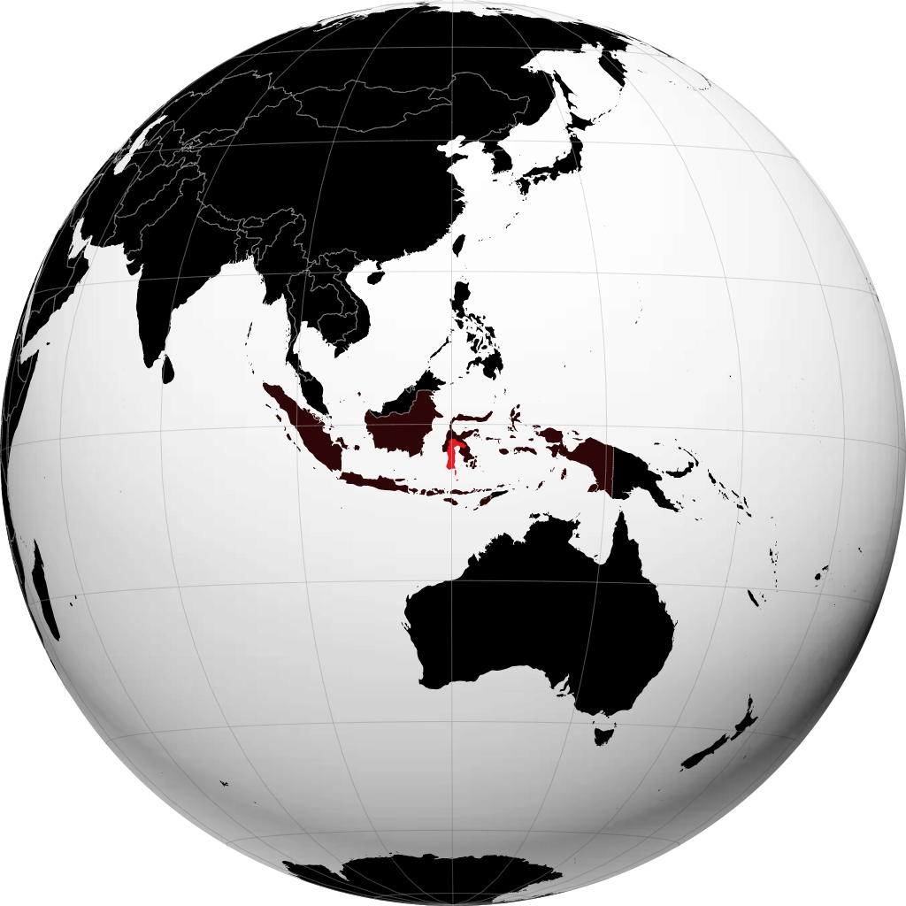 Sulawesi Selatan di globe