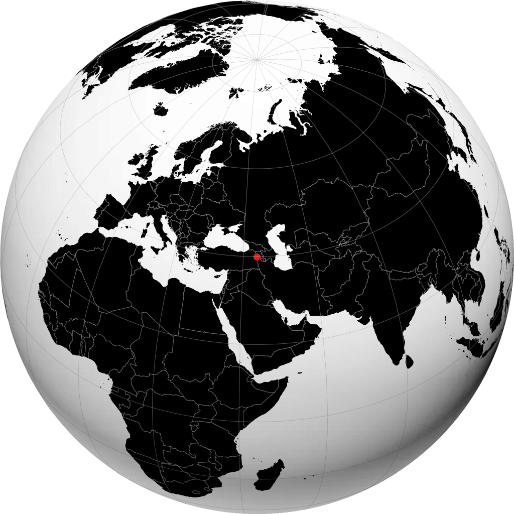 Iğdır di globe
