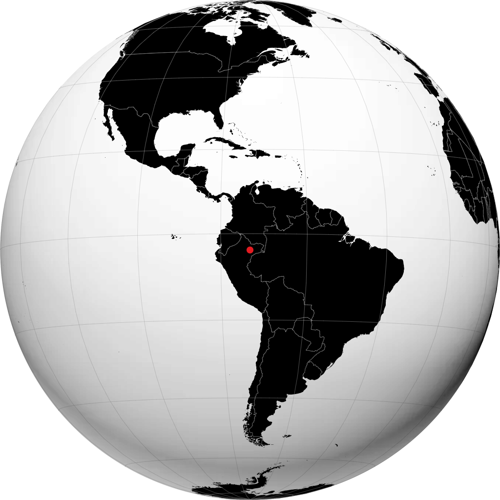 Iquitos di globe