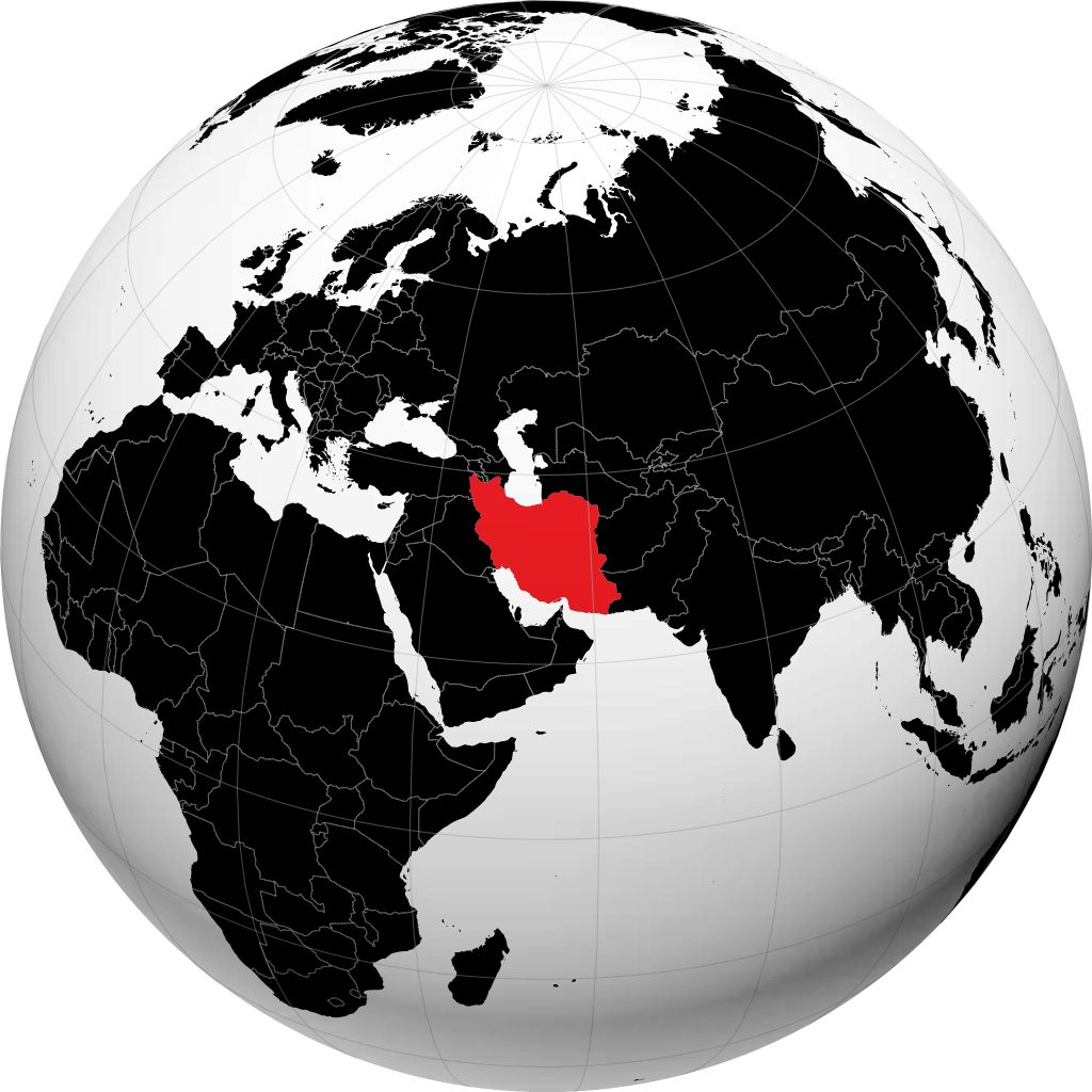 Iran di globe