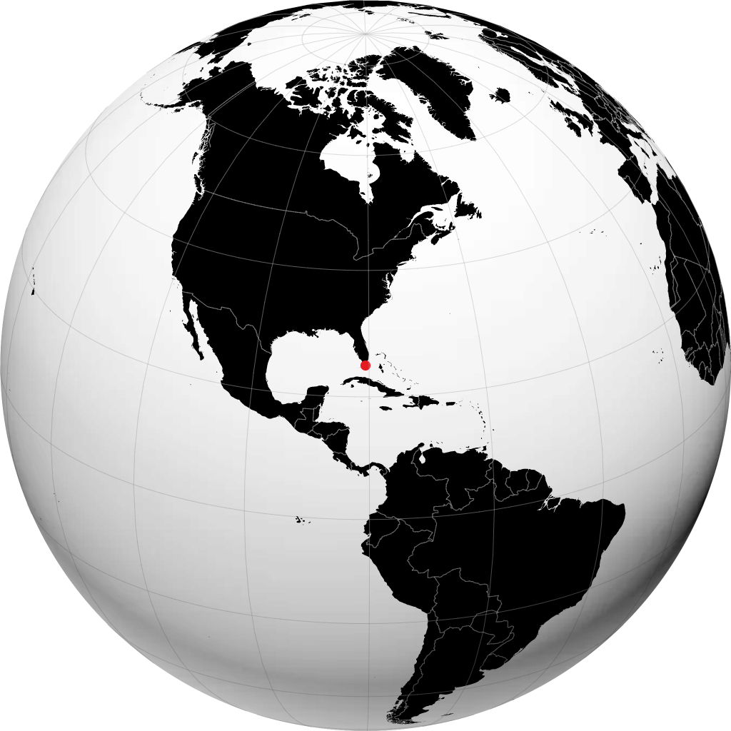 Islamorada di globe