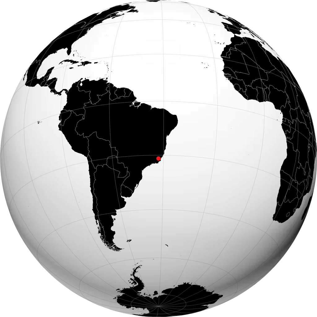 Itaperuna di globe