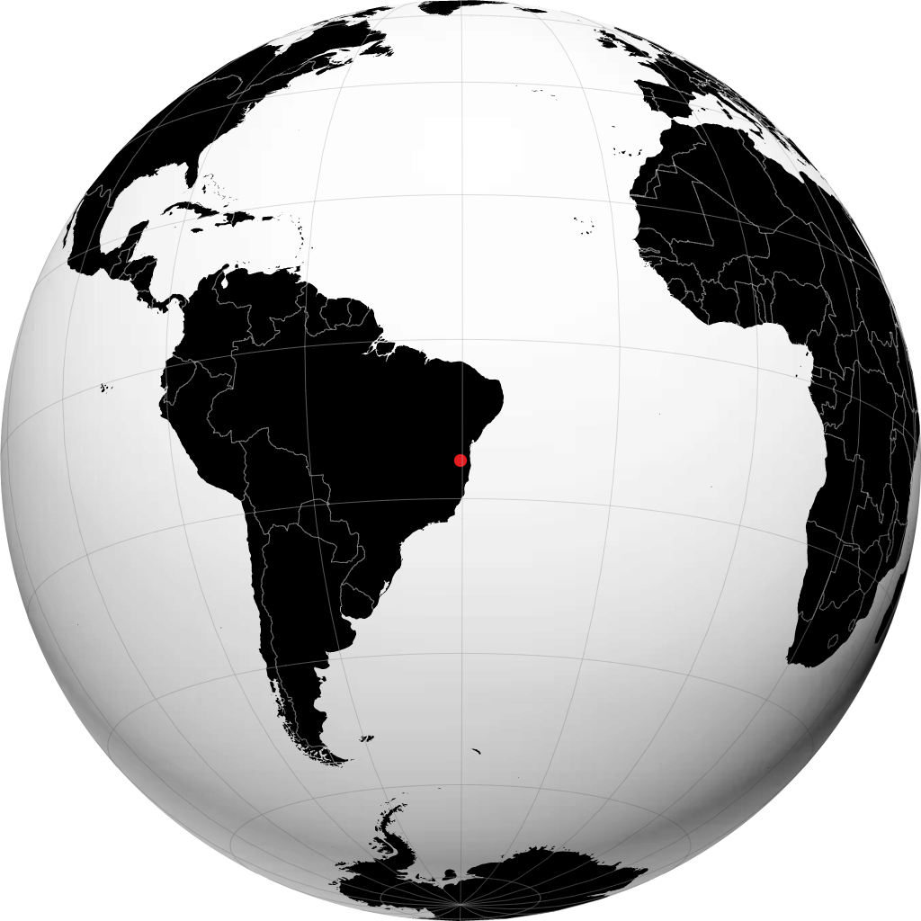Itapetinga di globe