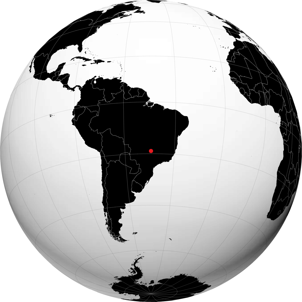 Ituiutaba di globe