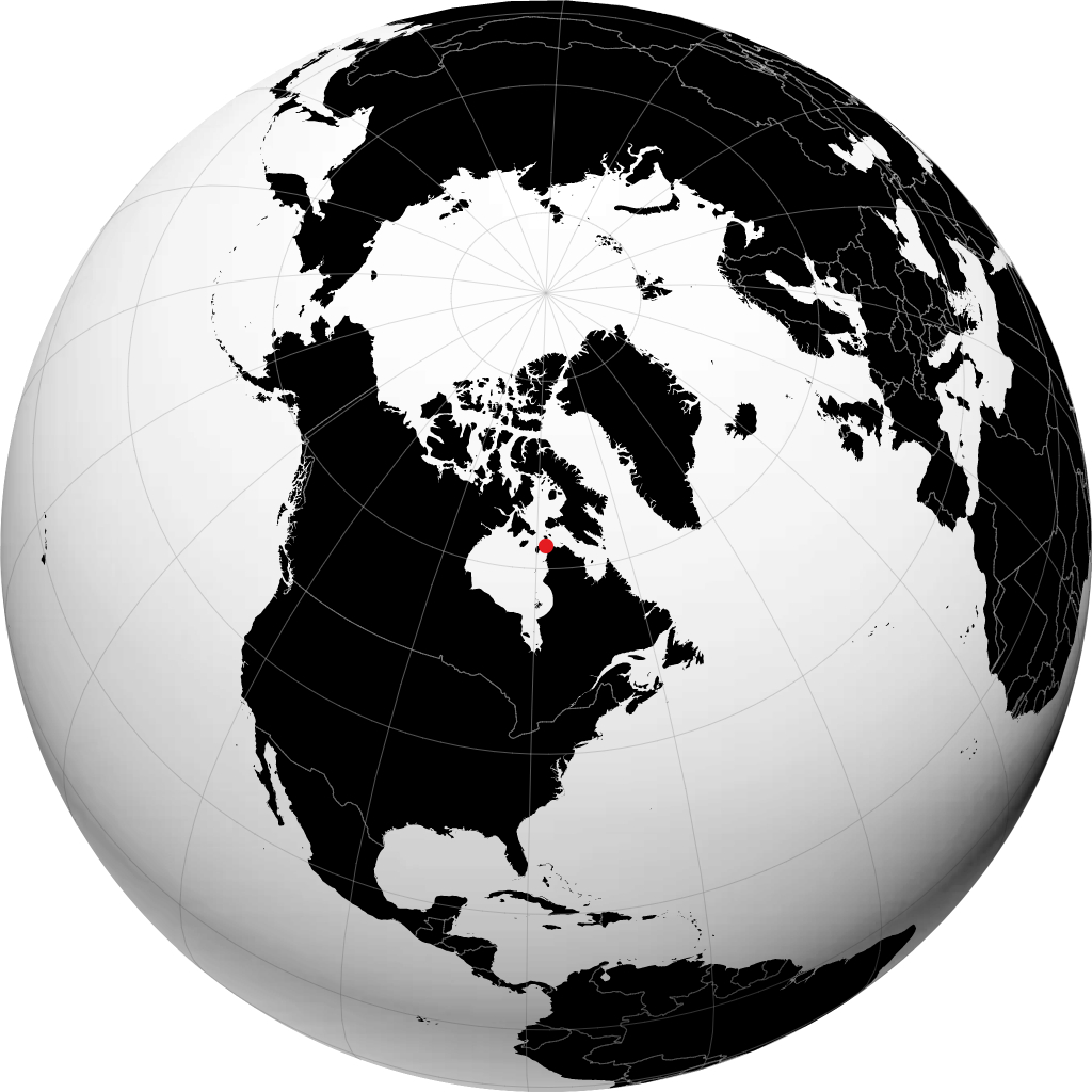 Ivujivik di globe