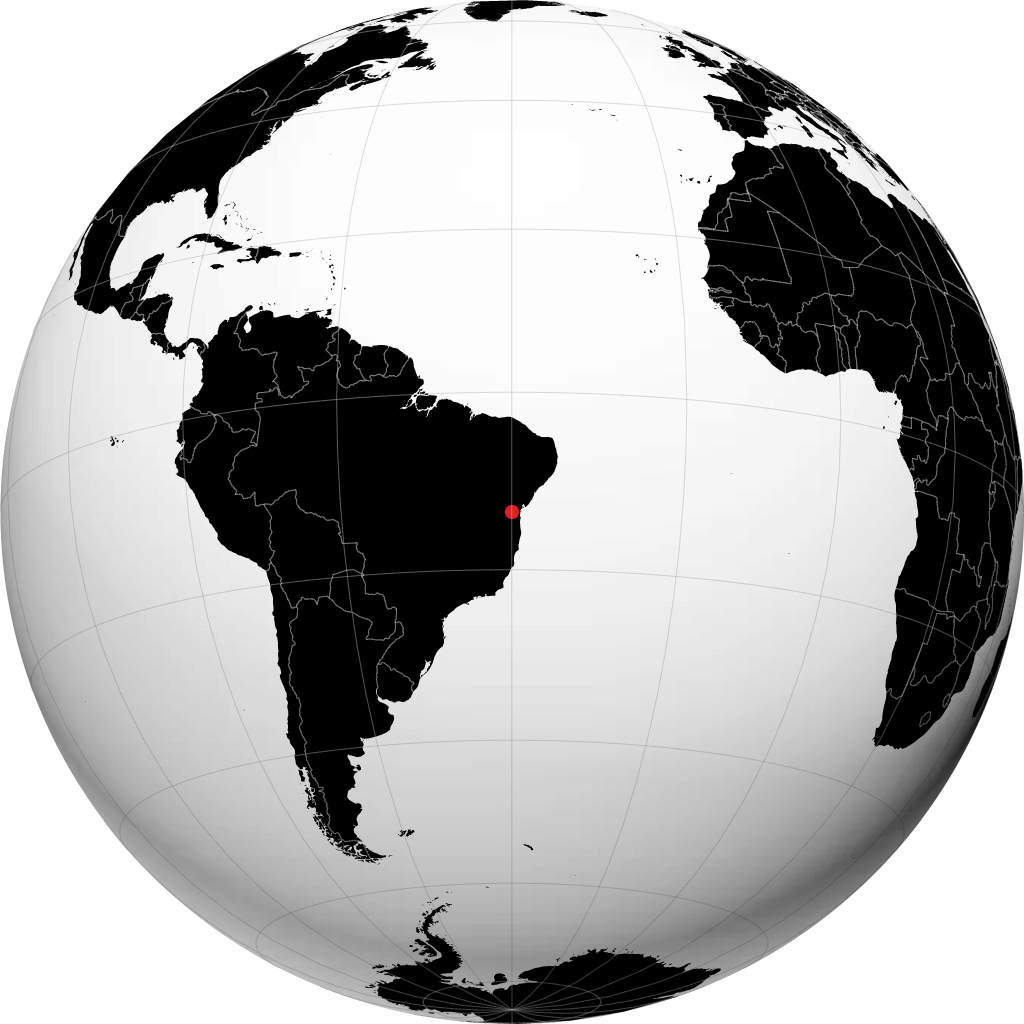 Jaguaquara di globe