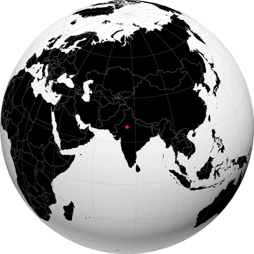 Jaipur di globe